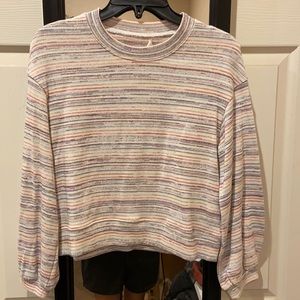 Madewell Bubble Sleeve Sweater